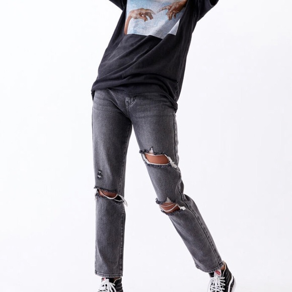 ripped pacsun mom jeans - Picture 1 of 5